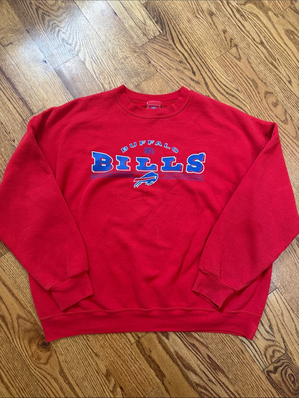 Vintage 90s Buffalo Bills Crewneck Sweatshirt. Size XL. Good Used Condition. - Picture 3 of 15